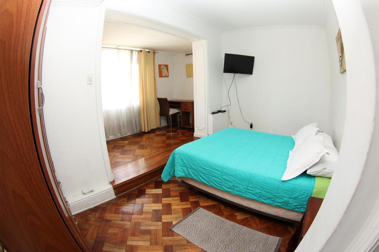 Hostal Del Cerro Santiago Buitenkant foto