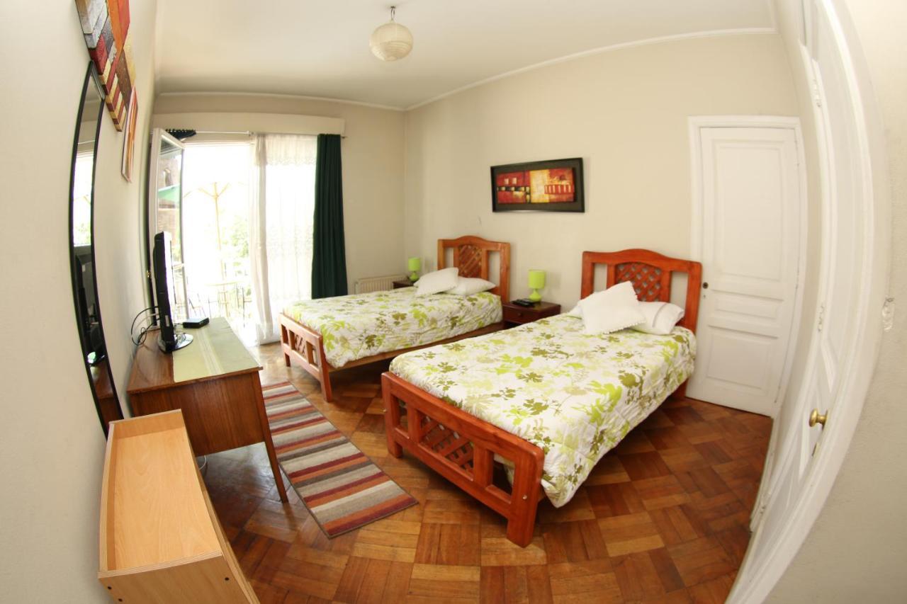 Hostal Del Cerro Santiago Buitenkant foto