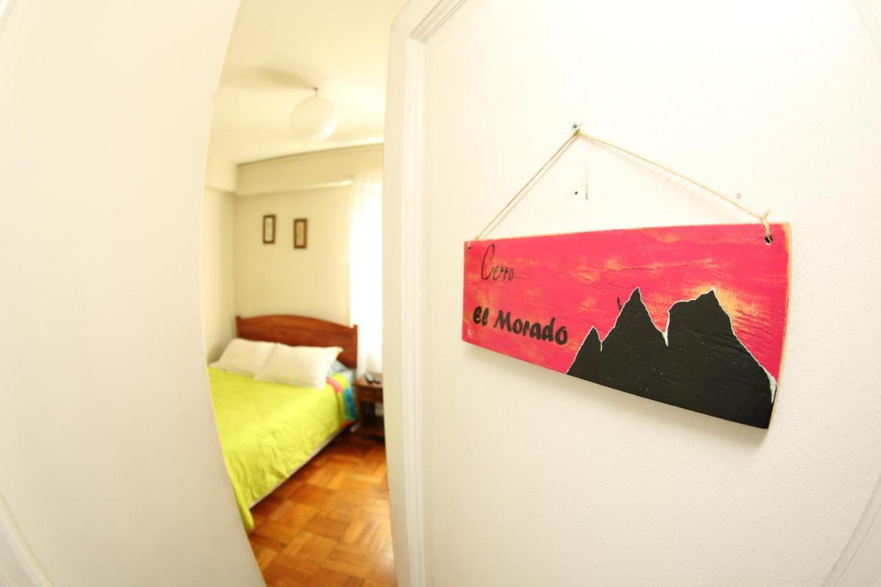 Hostal Del Cerro Santiago Buitenkant foto